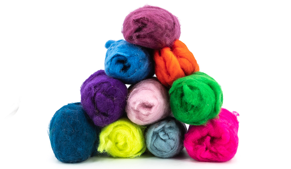 Felted merino wool